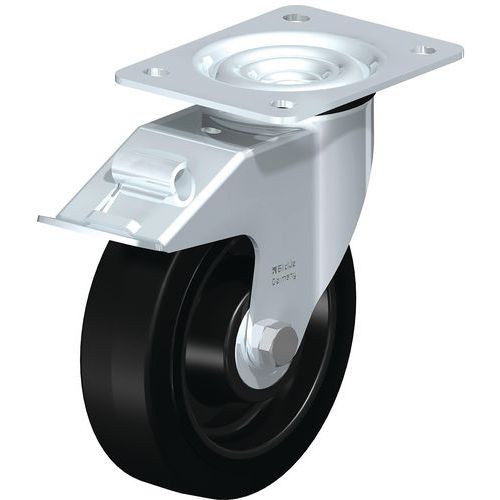 Roue Fortes Charges à Bandage Caoutchouc Le-poev 160k-fi