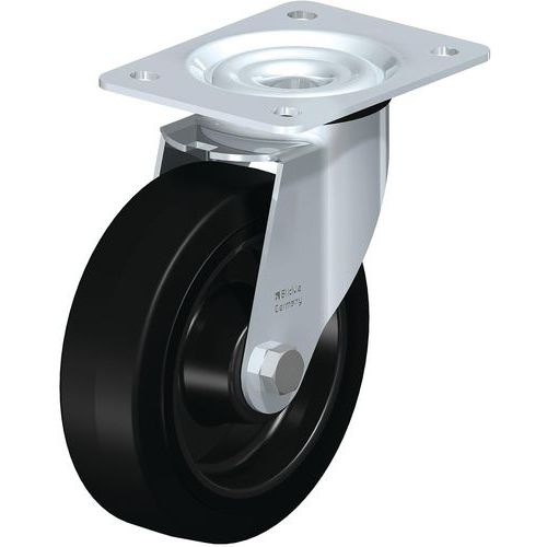 Roue Fortes Charges à Bandage Caoutchouc Le-poev 160r