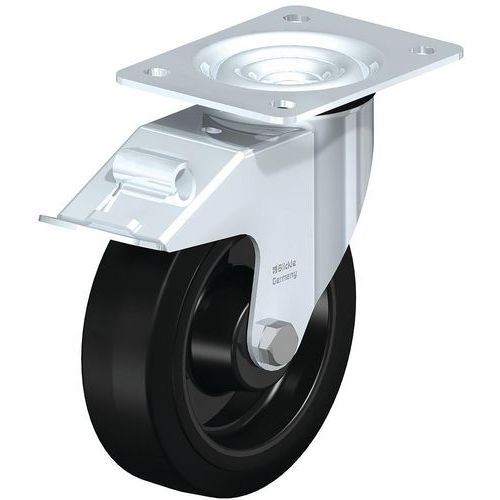 Roue Fortes Charges à Bandage Caoutchouc Le-poev 160r-fi