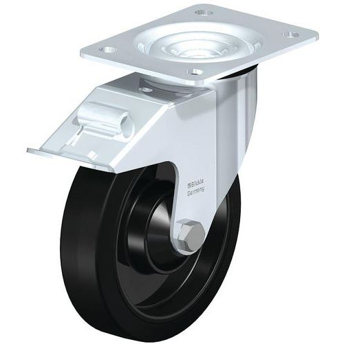 Roue Fortes Charges à Bandage Caoutchouc Le-poev 161k-fi