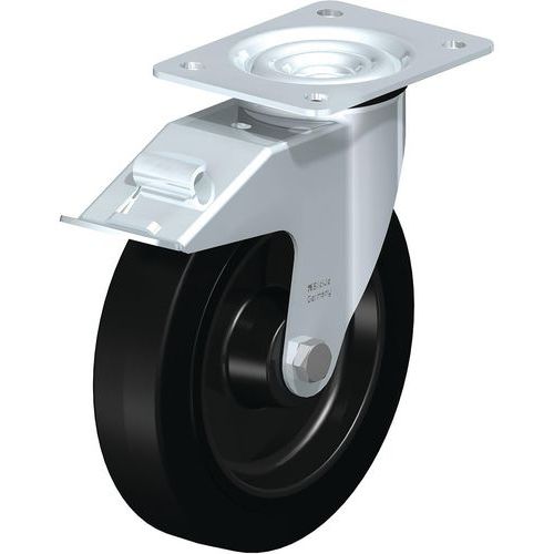 Roue Fortes Charges à Bandage Caoutchouc Le-poev 200r-fi