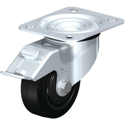 Roue Fortes Charges à Bandage Caoutchouc Le-poev 80k-fi