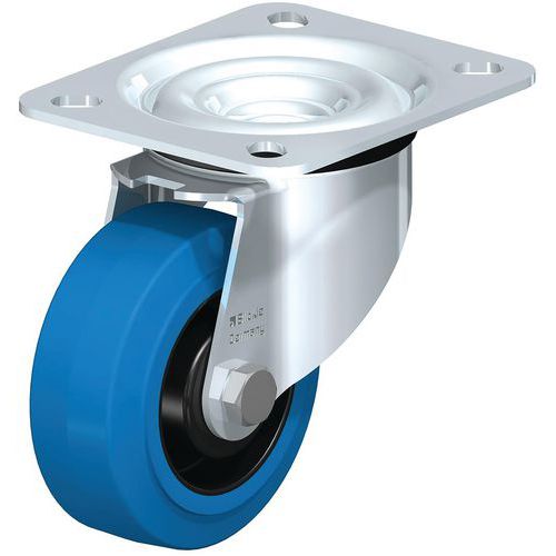 Roue Fortes Charges à Bandage Caoutchouc Le-poev 80r-sb