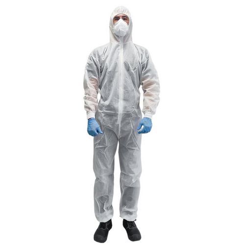 OneProtek - Combinaison de travail jetable PP XXL Blanc - Non normée - Protection corps - 50 g/m²