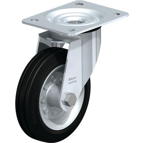 Roue à Bandage Caoutchouc Le-ve 150r