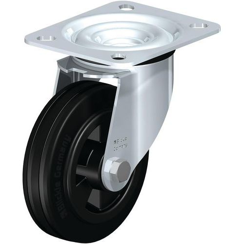 Roue à Bandage Caoutchouc Le-vpp 100r