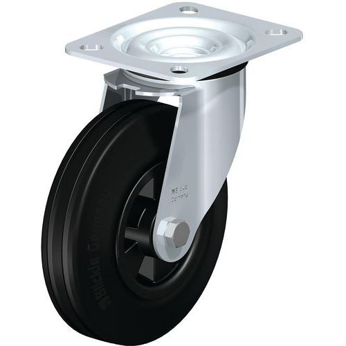 Roue à Bandage Caoutchouc Le-vpp 125r