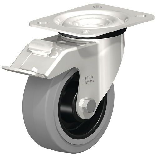 Roue Fortes Charges à Bandage Caoutchouc Lex-poev 100xr-fi-sg