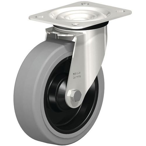 Roue Fortes Charges à Bandage Caoutchouc Lex-poev 125kd-sg