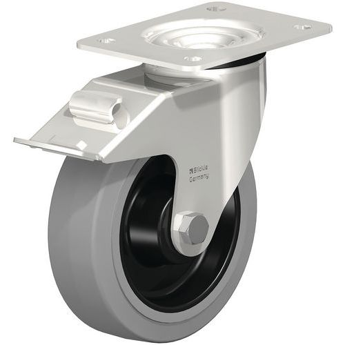 Roue Fortes Charges à Bandage Caoutchouc Lex-poev 160xr-fi-sg