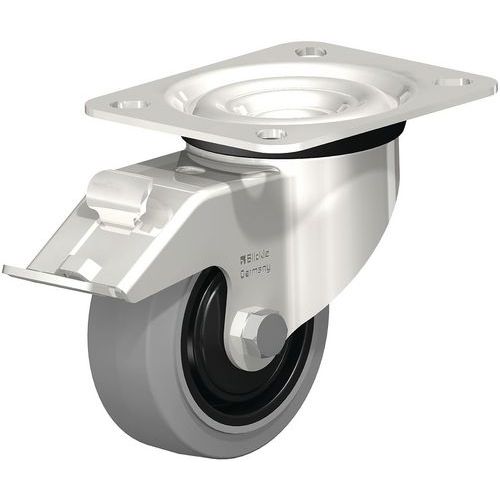 Roue Fortes Charges à Bandage Caoutchouc Lex-poev 80kd-fi-sg