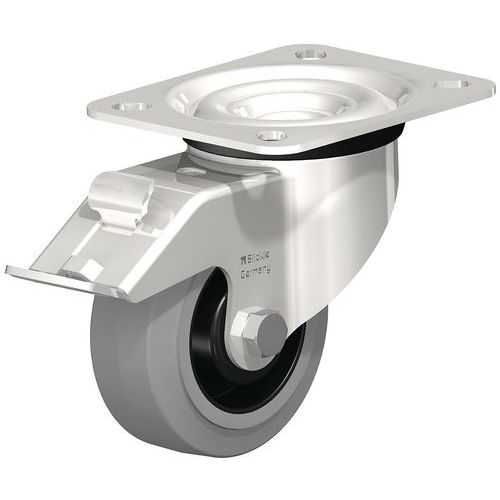 Roue Fortes Charges à Bandage Caoutchouc Lex-poev 80xr-fi-sg