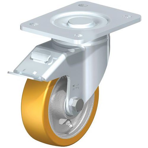 Roue Polyuréthane Extrathane Lh-gth 125k-3-fi