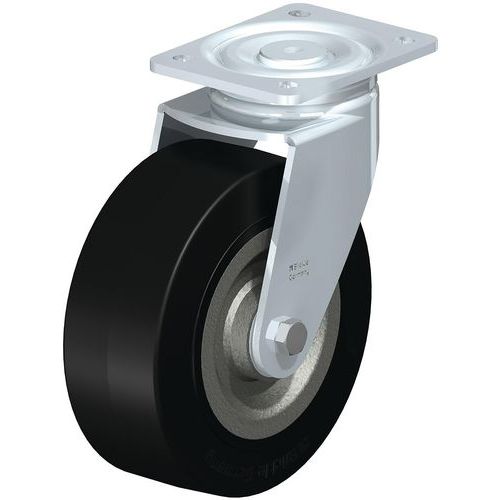 Roue Fortes Charges à Bandage Caoutchouc Lh-se 202k