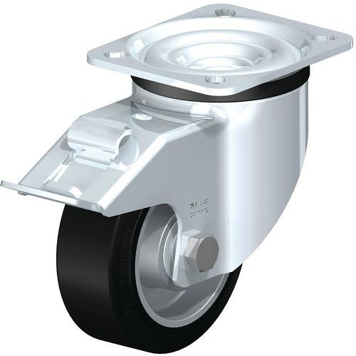 Roue Fortes Charges à Bandage Caoutchouc Lk-alev 100k-1-fi