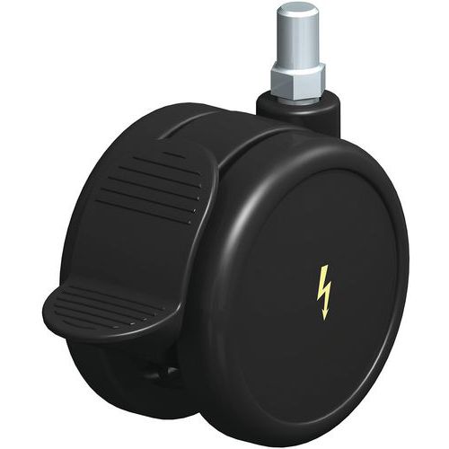 Roue Polyuréthane Thermoplastique Lkdb-pua 75g-ra-els