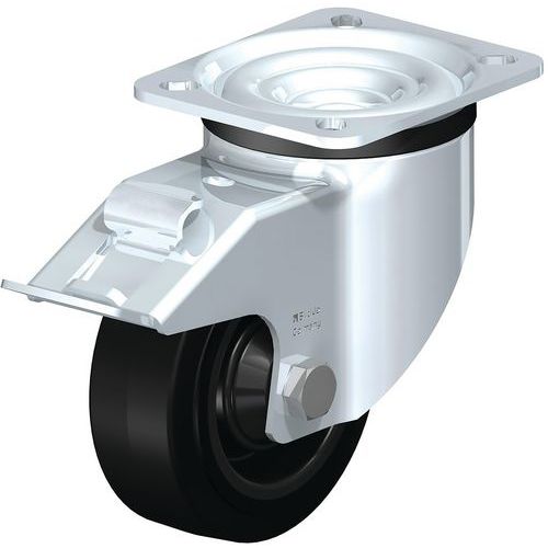 Roue Fortes Charges à Bandage Caoutchouc Lk-poev 100k-1-fi