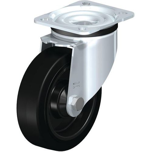 Roue Fortes Charges à Bandage Caoutchouc Lk-poev 125k-1