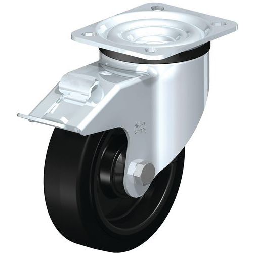 Roue Fortes Charges à Bandage Caoutchouc Lk-poev 125k-1-fi