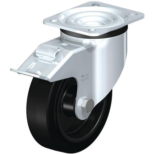 Roue Fortes Charges à Bandage Caoutchouc Lk-poev 125r-1-fi