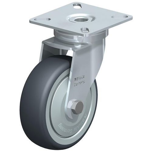 Roue Caoutchouc Thermoplastique Lpa-tpa 75k-fk