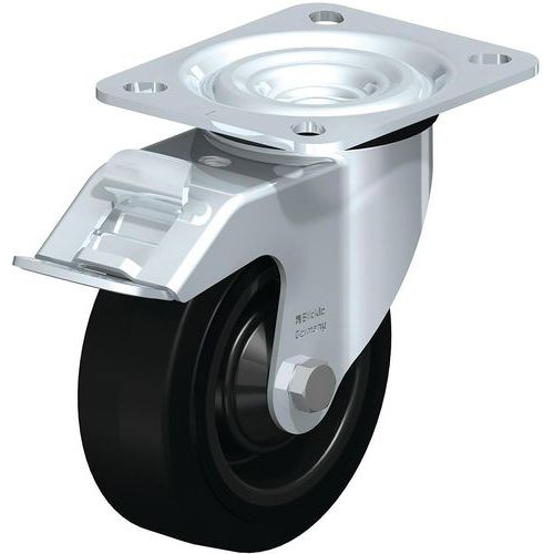 Roue Fortes Charges à Bandage Caoutchouc L-poev 100k-fi