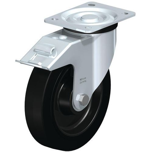 Roue Fortes Charges à Bandage Caoutchouc L-poev 200k-fi