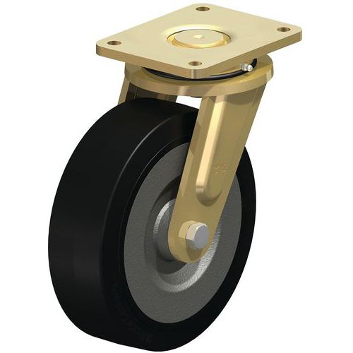 Roue Fortes Charges à Bandage Caoutchouc Ls-se 252k