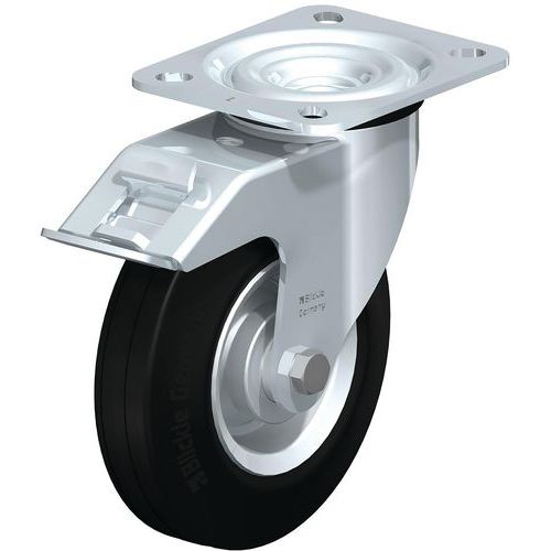 Roue à Bandage Caoutchouc L-v 125r-fi