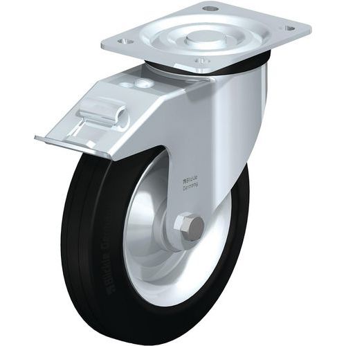 Roue à Bandage Caoutchouc L-v 202r-fi