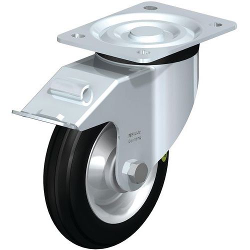 Roue à Bandage Caoutchouc Souple L-vw 162r-fi