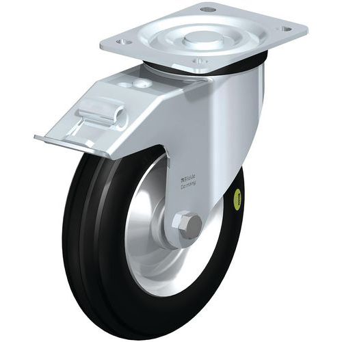 Roue à Bandage Caoutchouc Souple L-vw 202r-fi