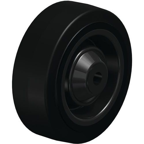 Roue Fortes Charges à Bandage Caoutchouc Poev 100_10kd