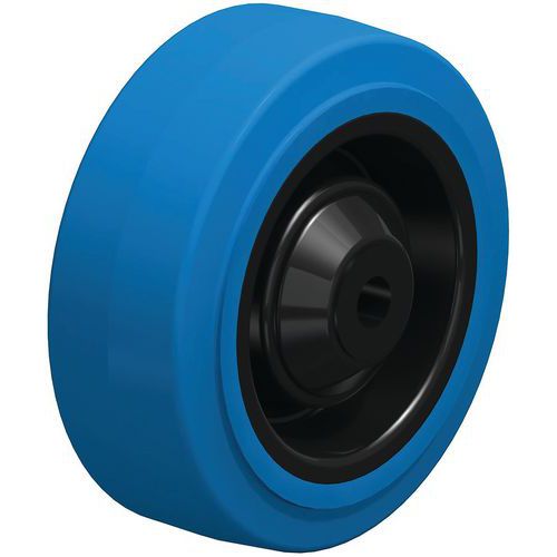 Roue Fortes Charges à Bandage Caoutchouc Poev 100_10k-sb