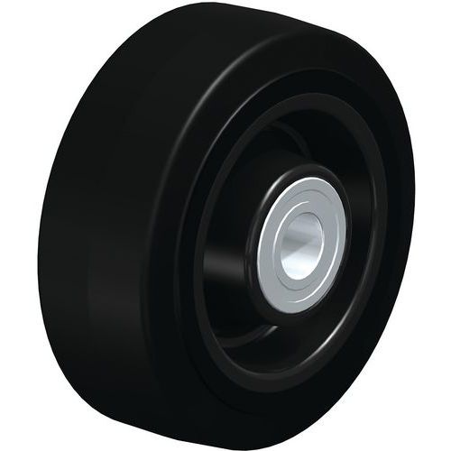 Roue Fortes Charges à Bandage Caoutchouc Poev 100_15k