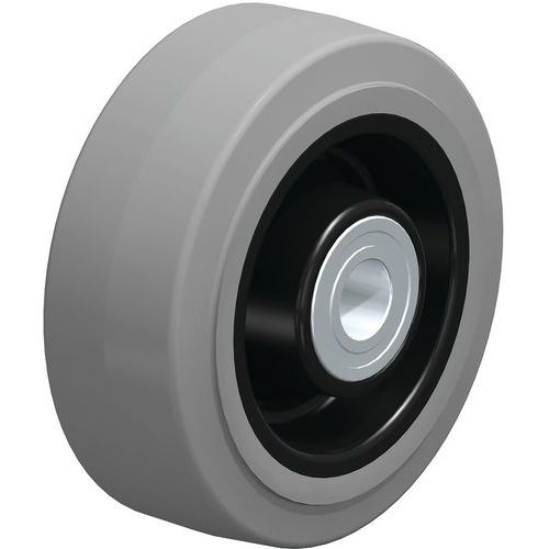 Roue Fortes Charges à Bandage Caoutchouc Poev 100_15k-sg