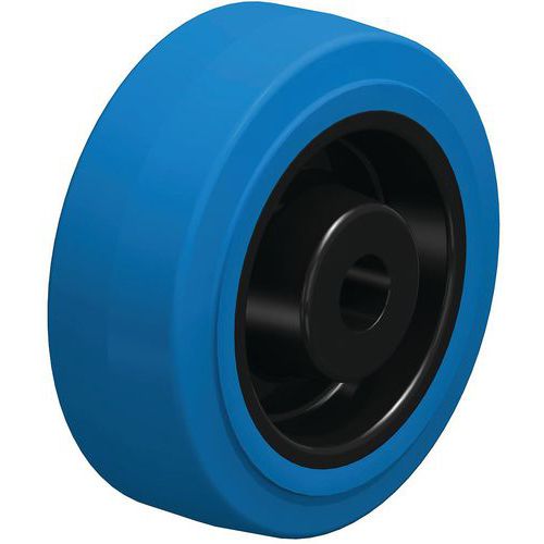 Roue Fortes Charges à Bandage Caoutchouc Poev 100_15r-sb