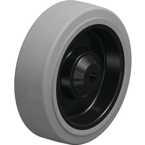 Roue Fortes Charges à Bandage Caoutchouc Poev 125_10kd-sg