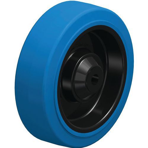 Roue Fortes Charges à Bandage Caoutchouc Poev 125_10k-sb