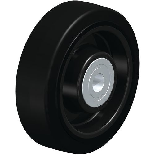 Roue Fortes Charges à Bandage Caoutchouc Poev 125_15k