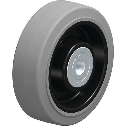 Roue Fortes Charges à Bandage Caoutchouc Poev 125_15k-sg