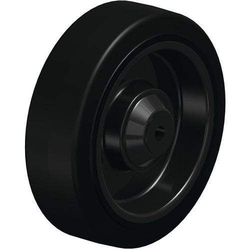 Roue Fortes Charges à Bandage Caoutchouc Poev 125_8k