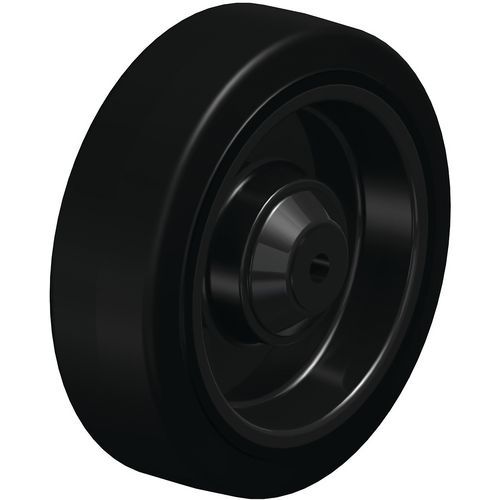 Roue Fortes Charges à Bandage Caoutchouc Poev 125_8kd