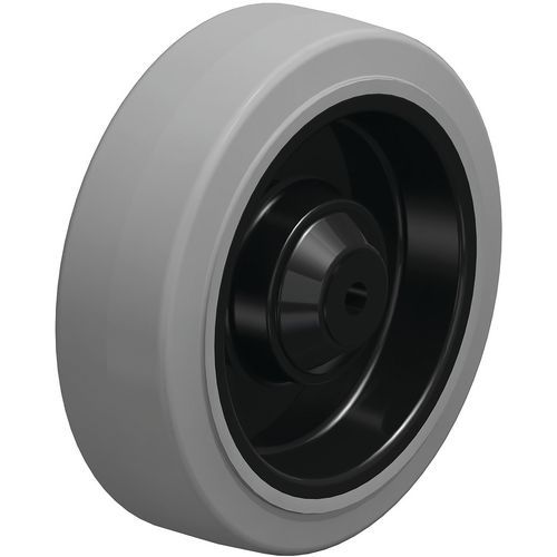 Roue Fortes Charges à Bandage Caoutchouc Poev 125_8kd-sg