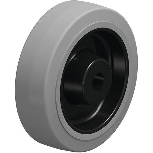 Roue Fortes Charges à Bandage Caoutchouc Poev 160_20r-sg