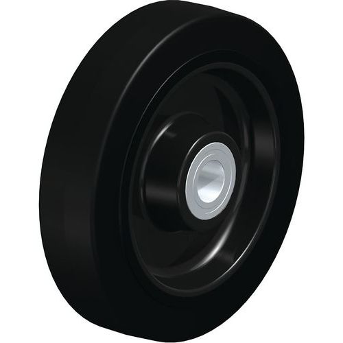 Roue Fortes Charges à Bandage Caoutchouc Poev 200_25k