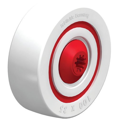 Roue Polyamide à Absorption De Bruit Pow 100_10k-fk