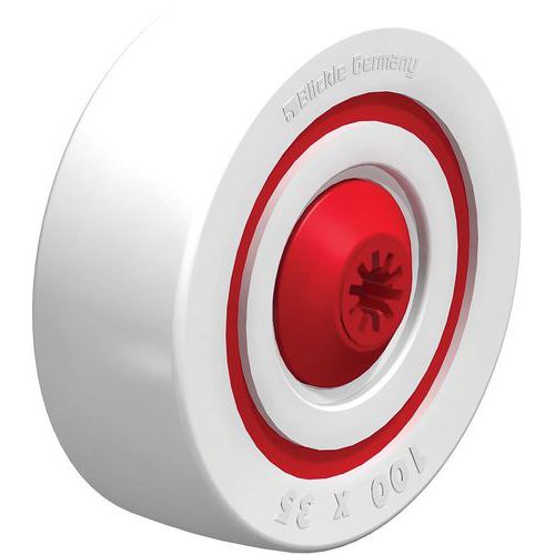 Roue Polyamide à Absorption De Bruit Pow 100_8kd-fk