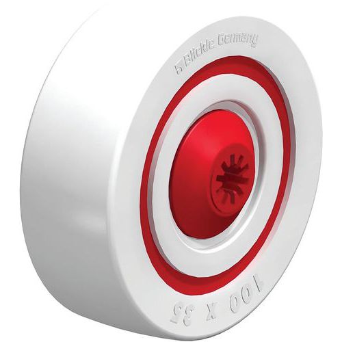 Roue Polyamide à Absorption De Bruit Pow 100_8k-fk