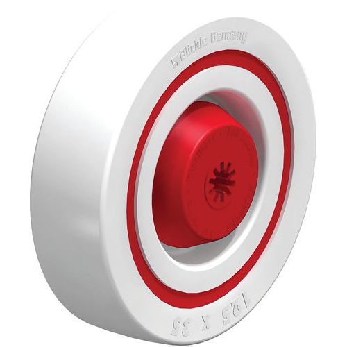 Roue Polyamide à Absorption De Bruit Pow 125_8kd-fk